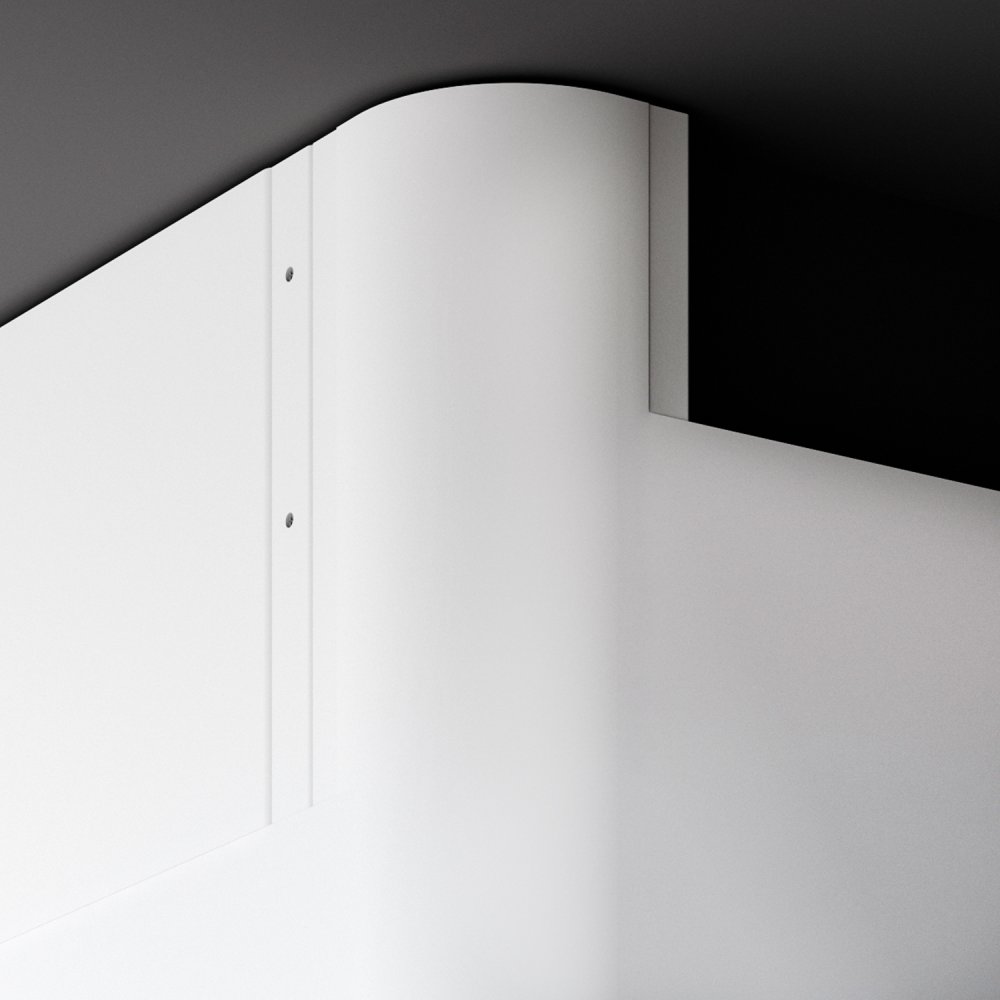 Соединитель радиусный гипсовый СРГ 043