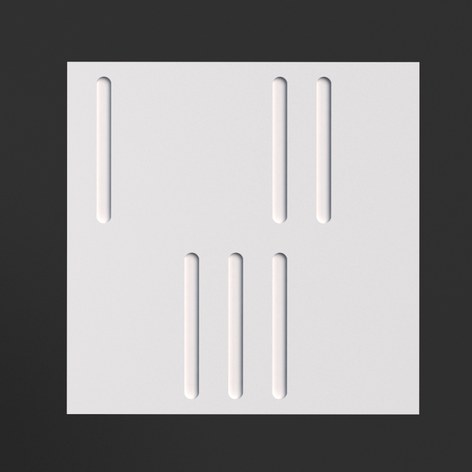 3D панель гипсовая 120