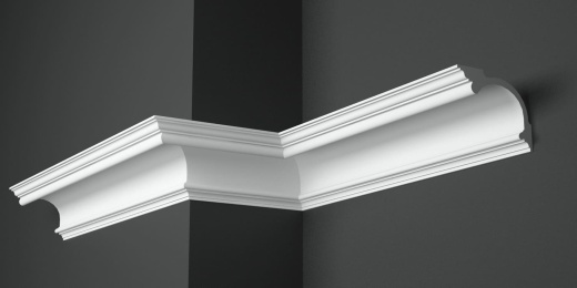 Карниз потолочный гипсовый высокий КГП 008 1