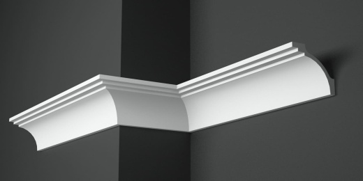 Карниз потолочный гипсовый высокий КГП 003