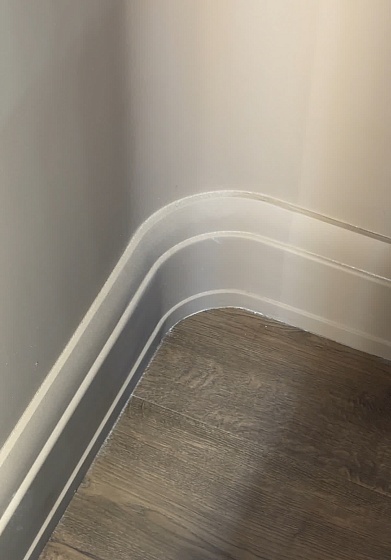 Плинтус напольный гипсовый ПН 016 