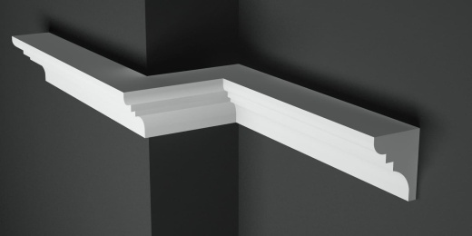 Молдинг гипсовый ЛГ 009 6