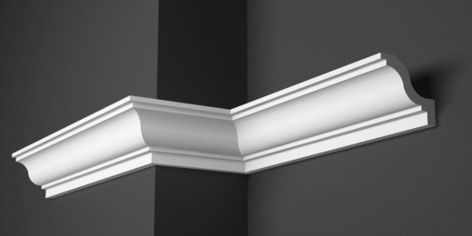 Карниз потолочный гипсовый гладкий КГ 048 2