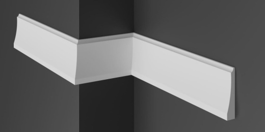 Плинтус напольный гипсовый ПН 007