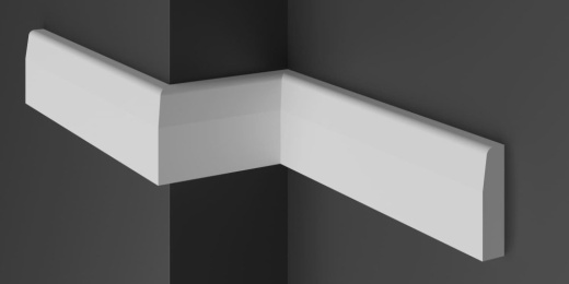 Плинтус напольный гипсовый ПН 003