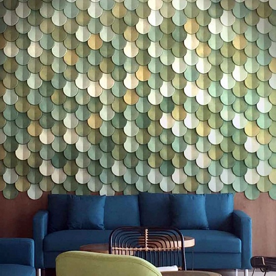 3D панель гипсовая 068