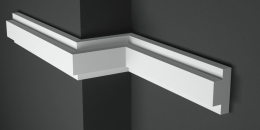 Молдинг гипсовый ЛГ 004 3