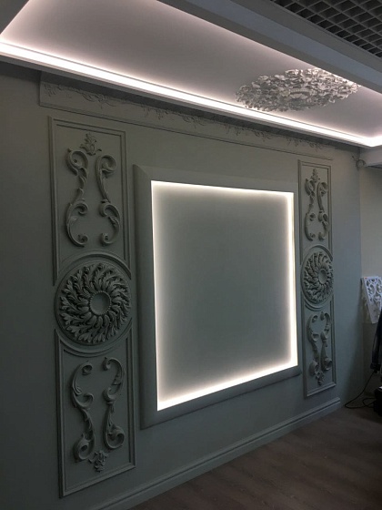 Розетка потолочная гипсовая РП 022