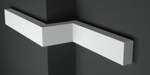 Молдинг гипсовый ЛГ 001 4