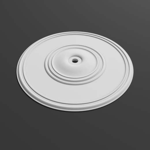 Розетка потолочная гипсовая РП 020