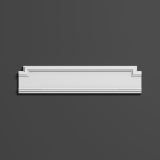 Угловой элемент гипсовый ДЭЛГ 040 1 к ЛГ 101