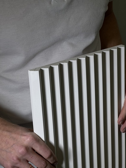 3D панель гипсовая 045