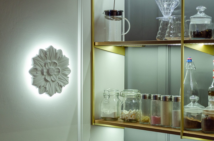 Декоративный элемент гипсовый ДЭ 062