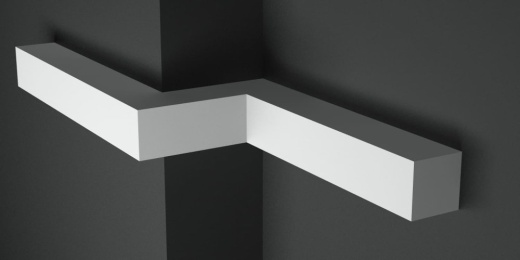 Молдинг гипсовый ЛГ 001 5 