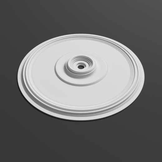 Розетка потолочная гипсовая РП 021 1