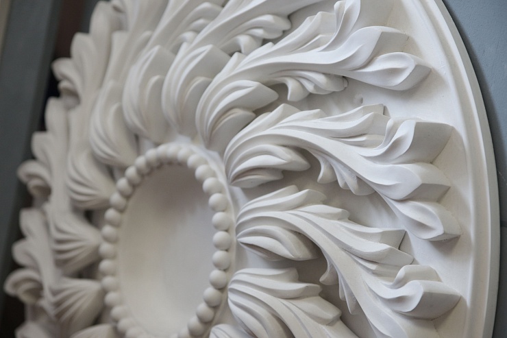 Розетка потолочная гипсовая РП 022