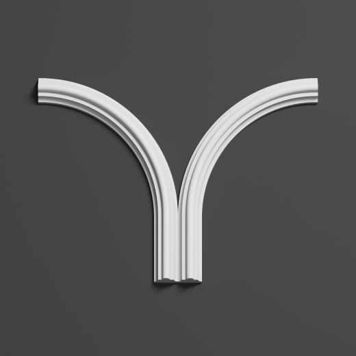 Угловой элемент гипсовый ДЭЛГ 036 1