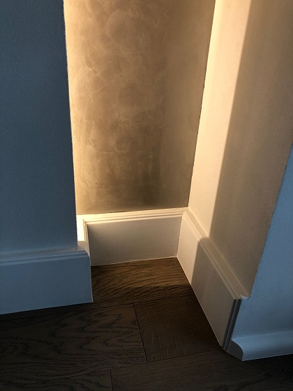 Плинтус напольный гипсовый ПН 013 4 