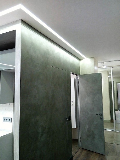 Светильник встраиваемый потолочный гипсовый LINE 001