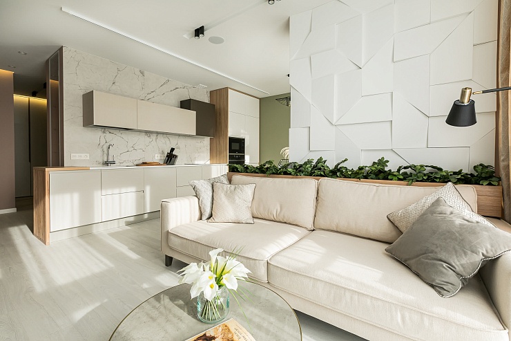 3D панель гипсовая 056 3 