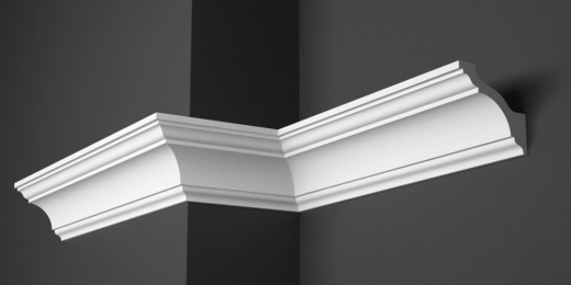 Карниз потолочный гипсовый гладкий КГ 043 3