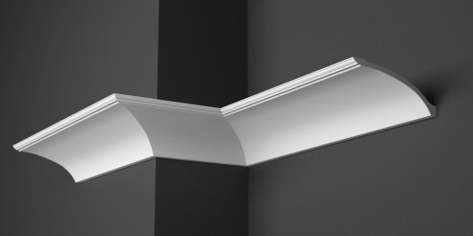 Карниз потолочный гипсовый высокий КГП 012