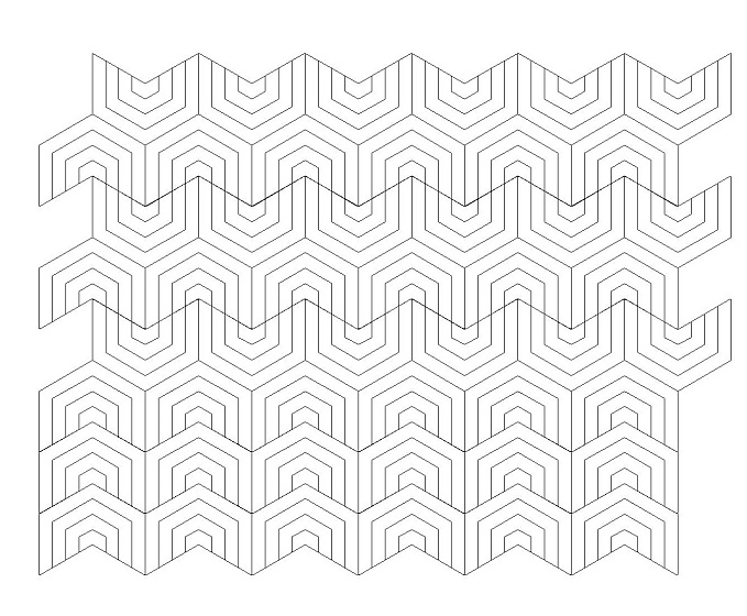 3D панель гипсовая 069