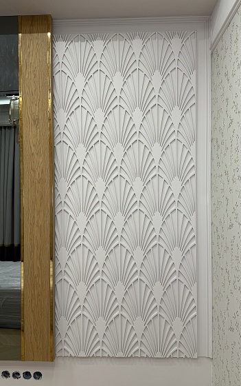 3D панель гипсовая 102