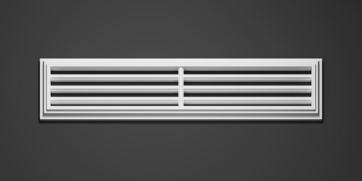 Вентиляционная решетка гипсовая ВР 020 