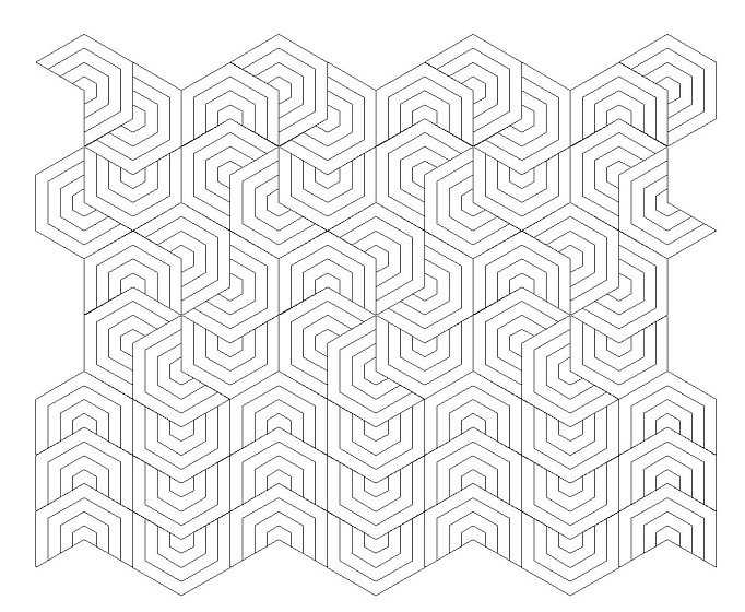 3D панель гипсовая 069