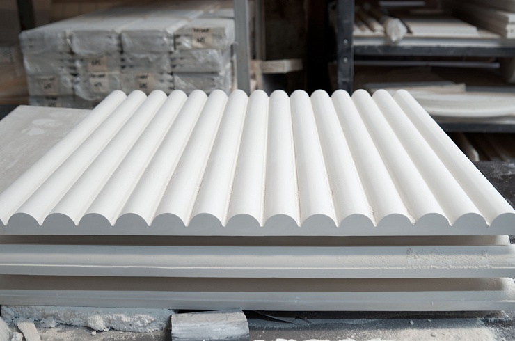 3D панель гипсовая 034