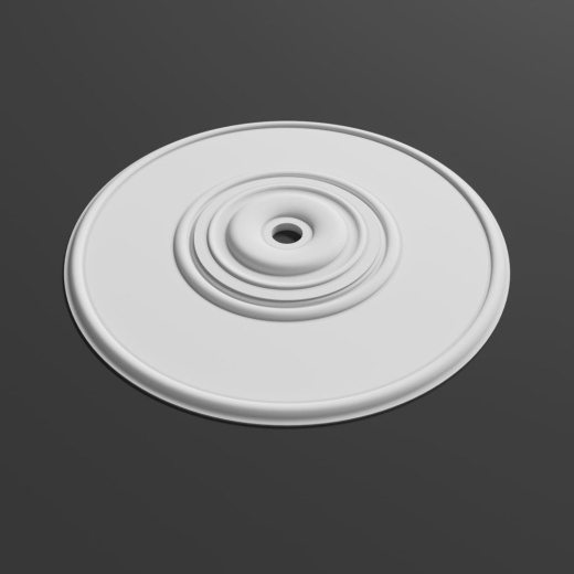 Розетка потолочная гипсовая РП 013 1