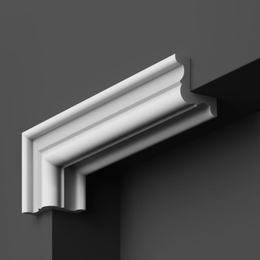 Молдинг угловой гипсовый ЛГУ 002