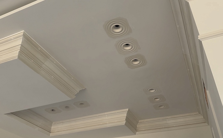 Светильник встраиваемый точечный гипсовый KVADRO 006