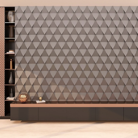 3D панель гипсовая 070