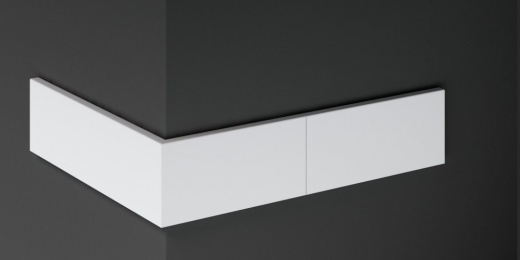 Наружный угол плинтуса НУ 031 бетон