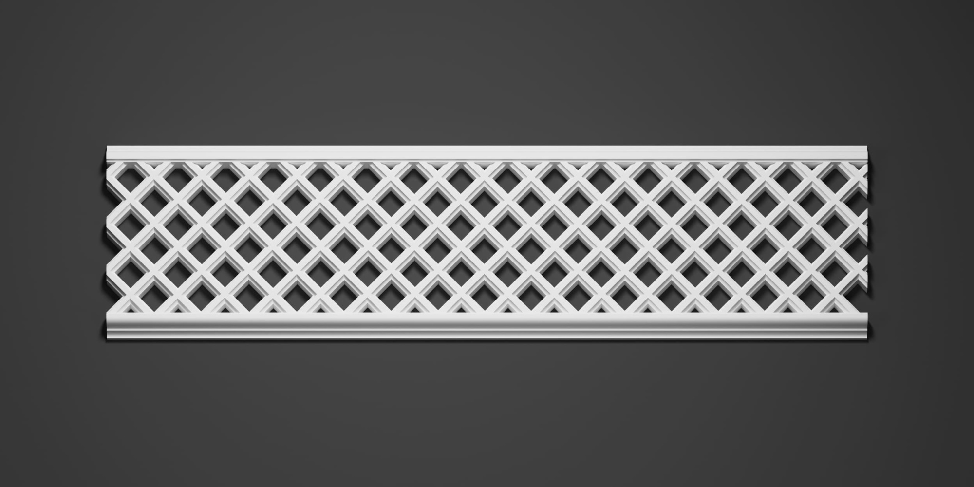 Вентиляционная решетка гипсовая ВР 006