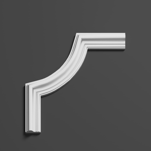 Угловой элемент гипсовый ДЭЛГ 019-9