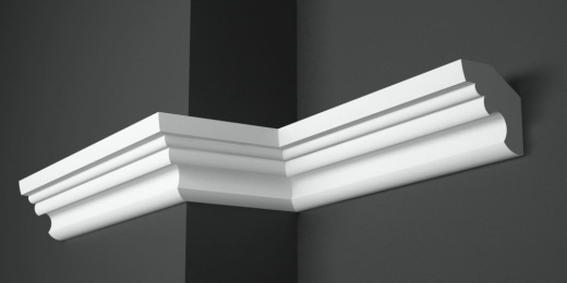 Карниз потолочный гипсовый гладкий КГ 005 5