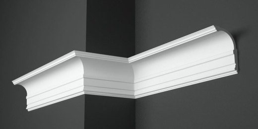 Карниз потолочный гипсовый высокий КГП 020