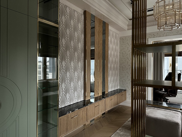 3D панель гипсовая 102