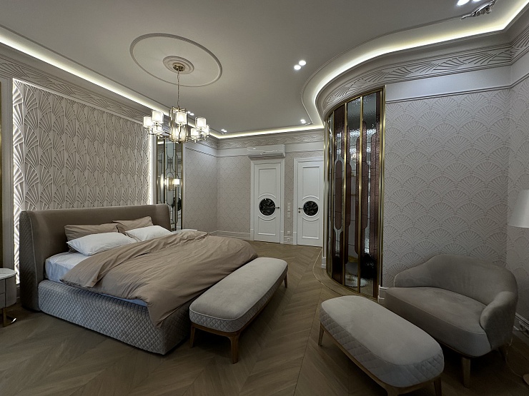 3D панель гипсовая 103