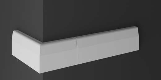 Наружный угол плинтуса НУ 003 бетон