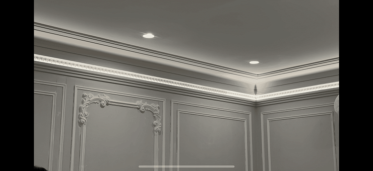 Светильник встраиваемый стеновой гипсовый WALL 009