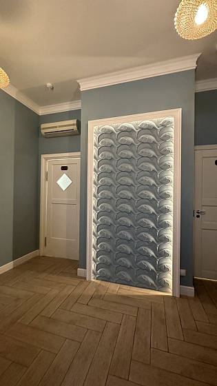 3D панель гипсовая 098