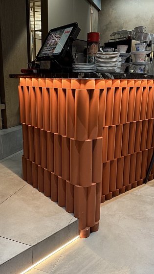 3D панель гипсовая 038