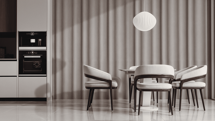 3D панель гипсовая 074