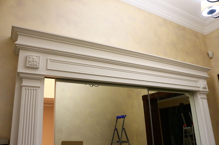 Декоративный элемент гипсовый ДЭ 029