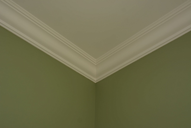 Карниз потолочный гипсовый гладкий КГ 067 5 