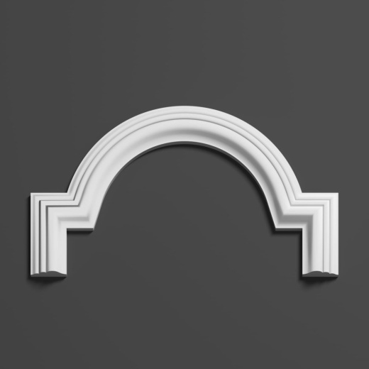 Угловой элемент гипсовый ДЭЛГ 009 5